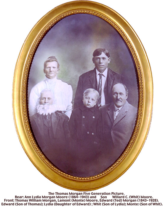 Thomas Morgan Family in America